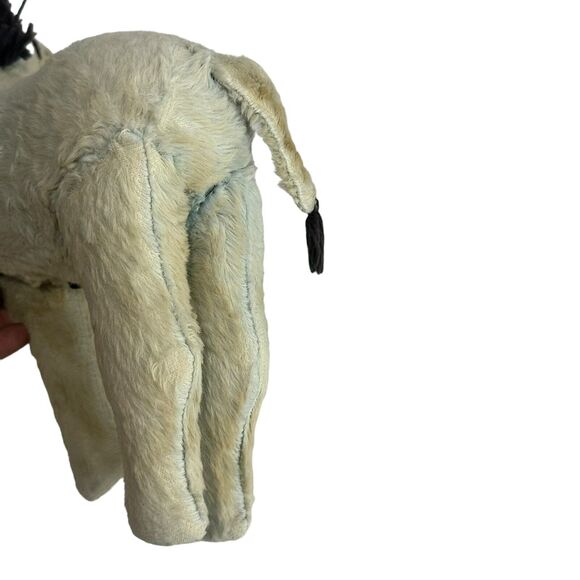 vintage wind up musical plush donkey - Picture 7 of 11